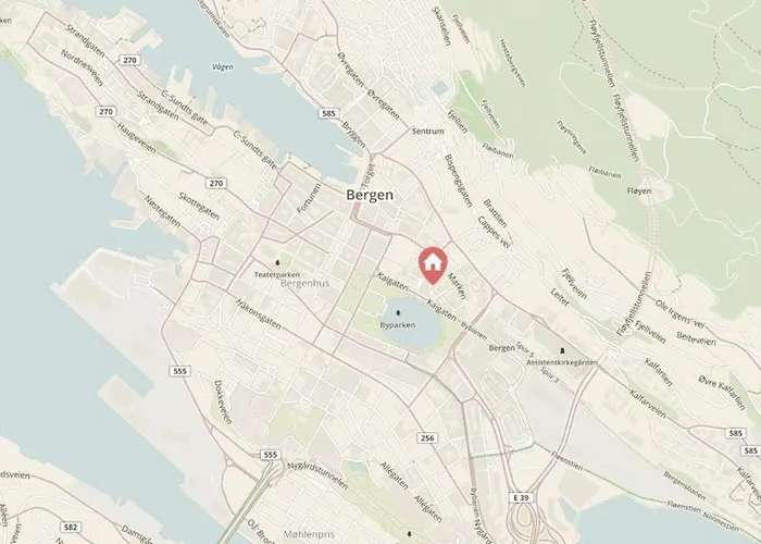 Dinbnb Homes I Bergen's #1 I Jacuzzi & Fireplace & Balcony Дом отдыха